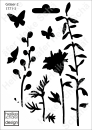 Schablone-Stencil A6 246-1771-3 - Gräser 2